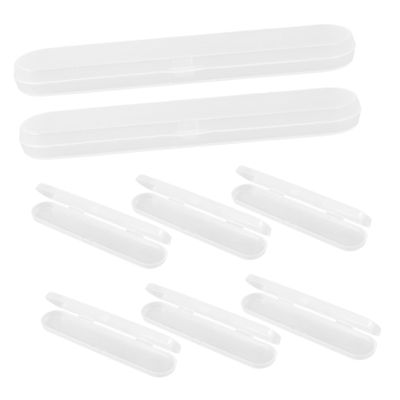 Healvian 8pcs Portable Box for Tableware Food Storage Thermometer Covers Organizer Case Lid for Tray and Utensil Holder