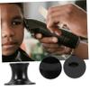 Healeved Safety Stand Brush Holder Holder Shaving Accessory for Men Metal Base for Countertop view 3