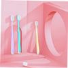 Beaupretty 4pcs Toothbrush Cotton Soft Bristles Ergonomic Handle Deep Cleaning for Adults view 2