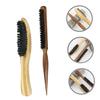 Beaupretty Beard Brush for Men Bristle Hair Brush Use during Salon Shaving Effectively view 2