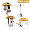 Beaupretty Shaving Brush Holder for Bathroom Men's Brush Stand Organizer Rack for Hair Beard Shaving Tools view 4