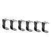 Beaupretty 6pcs Safety Stand and Brush Organizer Shaving Brush Display Stand Holder for Men Shaving Accessories and Supply view 1