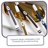Beaupretty Toothbrushes 8pcs Compact Tuft Medium Bristle Manual Perfect for Travel Daily Use view 4