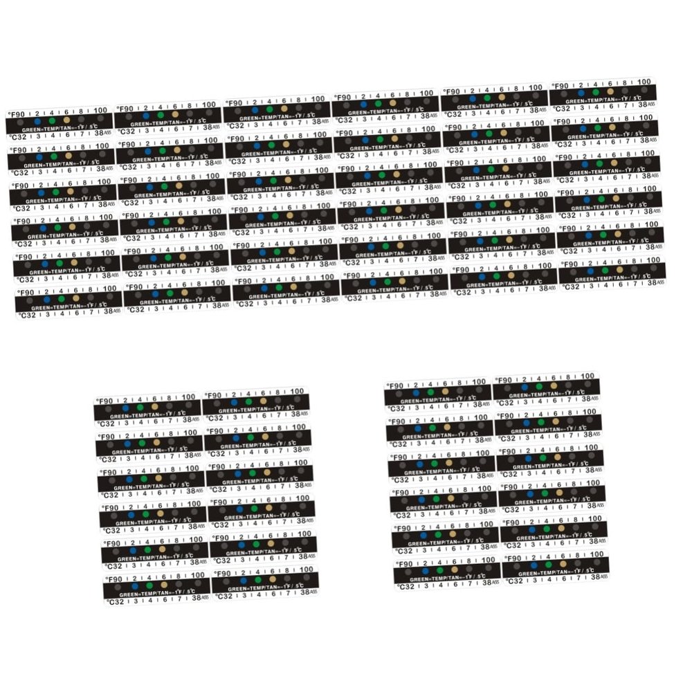 Healvian 125pcs Temperature Strips for Urine Testing Urine Strips for Temperature Sticker for Collection Cup