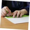 Healeved Braille and Stylus Kit 4-Line 28-Cell Plastic Braille Writing Plate for Blind Users Portable Designed for Visual Impairment Aids for Crafts and Daily Learning view 3