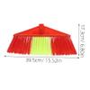 Alipis Indoor Floor Sweeper Wide Plastic Broom Head Soft Pet Broom for Carpet Outdoor view 2