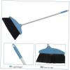 PRETYZOOM Soft Bristle Broom for Home Kitchens and Outdoor Courtyard Plastic Trash Sweeping Broom Metal Handle for Indoor Dust and Pet Hair Cleanup view 3