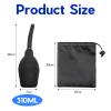 VEGCOO 310ML Silicone Enema Douche Kit With Storage Bag for Men Women - Cleaning Kit for Constipation view 2