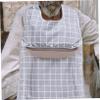 Healvian Wear-resistant and Waterproof Dinner Eating Bib for Adults and Elderly, Tpu and Polyester Clothing Protector, Sturdy Household Accessory for Eating view 3