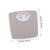 Didiseaon Mechanical Bathroom Weight Scale with Dial, Light Grey Steel Body, Spring Mechanism, Home Health Weight Scale for Accurate Body Weighing and Height Measurement view 2