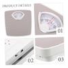 Didiseaon Mechanical Bathroom Weight Scale with Dial, Light Grey Steel Body, Spring Mechanism, Home Health Weight Scale for Accurate Body Weighing and Height Measurement view 3