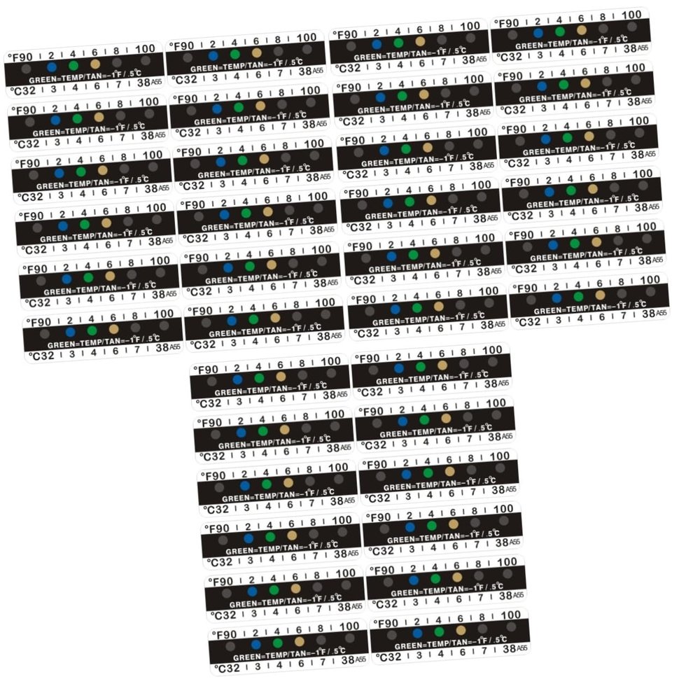 Healvian 75pcs Temperature Strips for Urine Testing Urine Strips for Temperature Sticker for Collection Cup