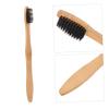 Beaupretty 20pcs Bamboo Made Toothbrush Natural Bristle Biodegradable Eco Friendly Toothbrush for Hotel Home view 3