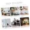 Beaupretty 3pcs Bamboo Toothbrush Holder Outdoor Portable Case for Camping Travel Stylish Storage for Small Bathroom view 3
