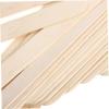 Beaupretty Wooden Hair Removal Spatulas of Wax Sticks Applicators for Body Eyebrow Smooth Surface Safe for Sensitive Skin view 2