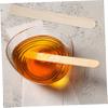 Beaupretty Wooden Hair Removal Spatulas of Wax Sticks Applicators for Body Eyebrow Smooth Surface Safe for Sensitive Skin view 3