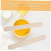 Beaupretty Wooden Hair Removal Spatulas of Wax Sticks Applicators for Body Eyebrow Smooth Surface Safe for Sensitive Skin view 4