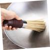 Ciieeo 2pcs Bamboo Pot Brush Kitchen Cleaning Scrubber Pot Wash Brush Dish Cleaning Handle for Dishwashing view 4
