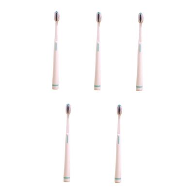 Beaupretty 5pcs Quality Soft Bristle Toothbrush Ergonomic Design for Comfortable to Hold