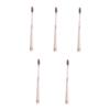 Beaupretty 5pcs Quality Soft Bristle Toothbrush Ergonomic Design for Comfortable to Hold view 1