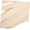 Beavorty Disposable Wooden Wax Sticks for Hair Removal of Wax Applicators Waxing Spatulas for Eyebrow and Body Hair Care view 2