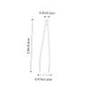 Beavorty 50pcs False Eyelash Applicator Tool Makeup Clips Double Eyelid Stickers for Daily Professional Use view 2
