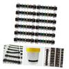 Healvian Temperature Testing Stickers for Urine Cups 25pcs Adhesive Thermometer Labels 90-100f Liquid Crystal Temperature Indicator Strips for Health Monitoring view 4