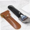 Didiseaon Hand-operated Case Leather Travel Holder Safety Protector Birthday Present view 3