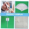 NIYANGLE 2sets Thermometer Tip Covers Digital Thermometer Protector Easy Insertion for Accurate Measurement 100pcs*2 view 2