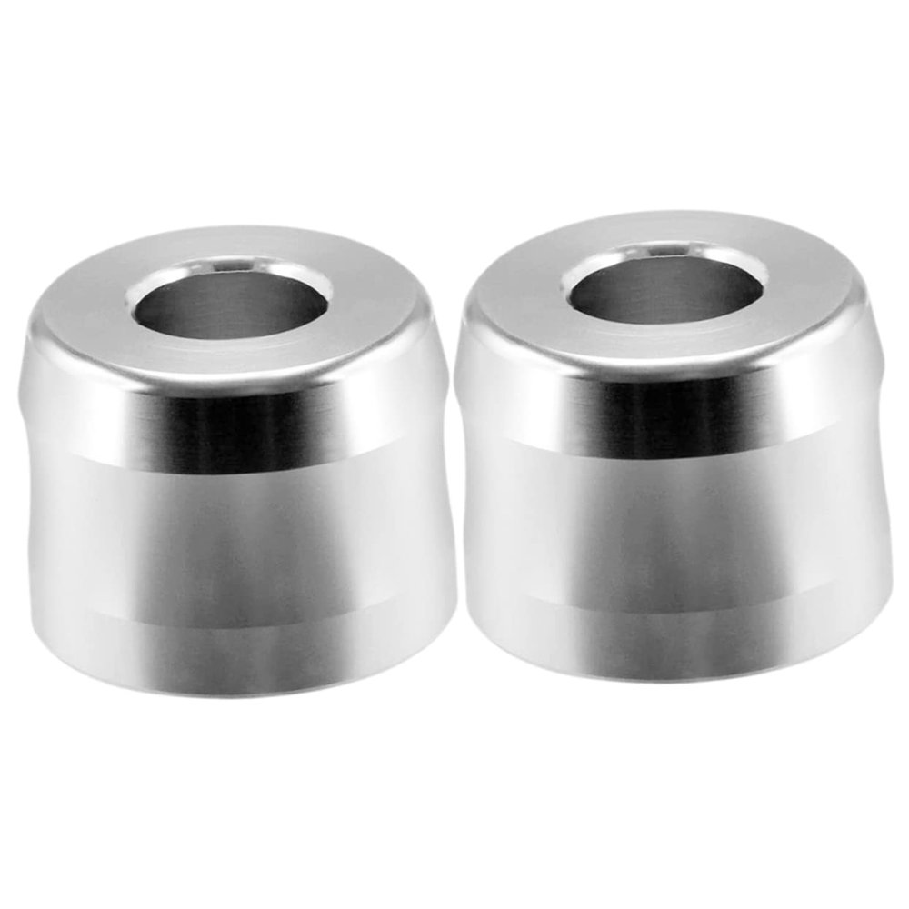 Beaupretty Stand 2pcs Large Diameter Aluminium Alloy Safety Holder Bathroom Storage Organizer for Mens Shaving Accessories