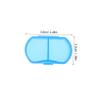 Healvian 6pcs Mini Medicine Case with 2 Compartments, Small Pill Organizer Box, Travel Vitamin Holder Set with 3 White and 3 Blue Storage Boxes for Daily Medication Management view 2
