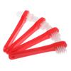 Beaupretty Manual Toothbrush 4pcs Brush Set Double Sided Cleaning Lightweight Portable view 1