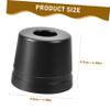 Beaupretty Metal Safety Stand for Double Edge Holder, Manual Shaving Base Storage Stand for Men Bathroom Countertop Trimmer Holder view 2