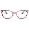 2SeeLife Narrow Cat Eye Reading Glasses for Women SmallMedium Fit, Sturdy Frame, Spring Hinges, Stylish Cateye Readers, Pink, +1.75