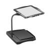 PRUTUHEA Desktop Low Vision Digital Magnifier, HD Display Electronic Reading Aid, 4X Zoom, Touch Dimming, Rechargeable Design, for Reading, Writing, Viewing Maps(Black) view 1