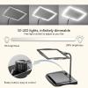 PRUTUHEA Desktop Low Vision Digital Magnifier, HD Display Electronic Reading Aid, 4X Zoom, Touch Dimming, Rechargeable Design, for Reading, Writing, Viewing Maps(Black) view 3