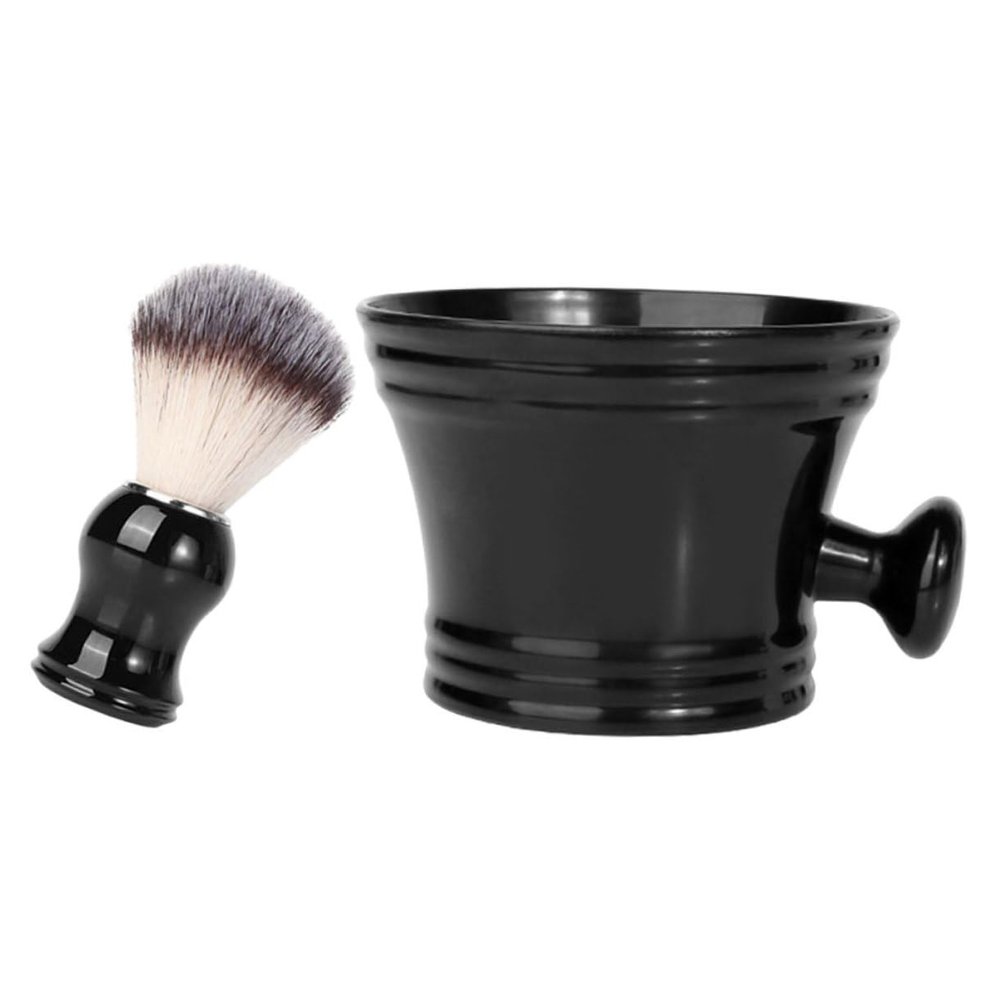 Healeved Professional Men's Beard Brush Shaving Bowl Brush for Beard Grooming Kit