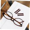 NIYANGLE 15pairs Eyeglass Temple Tips Comfortable Slip Grips for Glasses Knitted Cotton Ear Pads for Secure Fit for Daily Use Easy to Install view 4