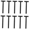 FRCOLOR 10pcs Women Ladies Face Hair Remover Safety for Women Painless Design Black view 1