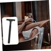 FRCOLOR 10pcs Women Ladies Face Hair Remover Safety for Women Painless Design Black view 4