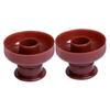 Ciieeo Plastic Donut Mould 2pcs Round Donut Mould for Baking Kitchen Donut Mold Safe Sturdy Easy to Clean view 1