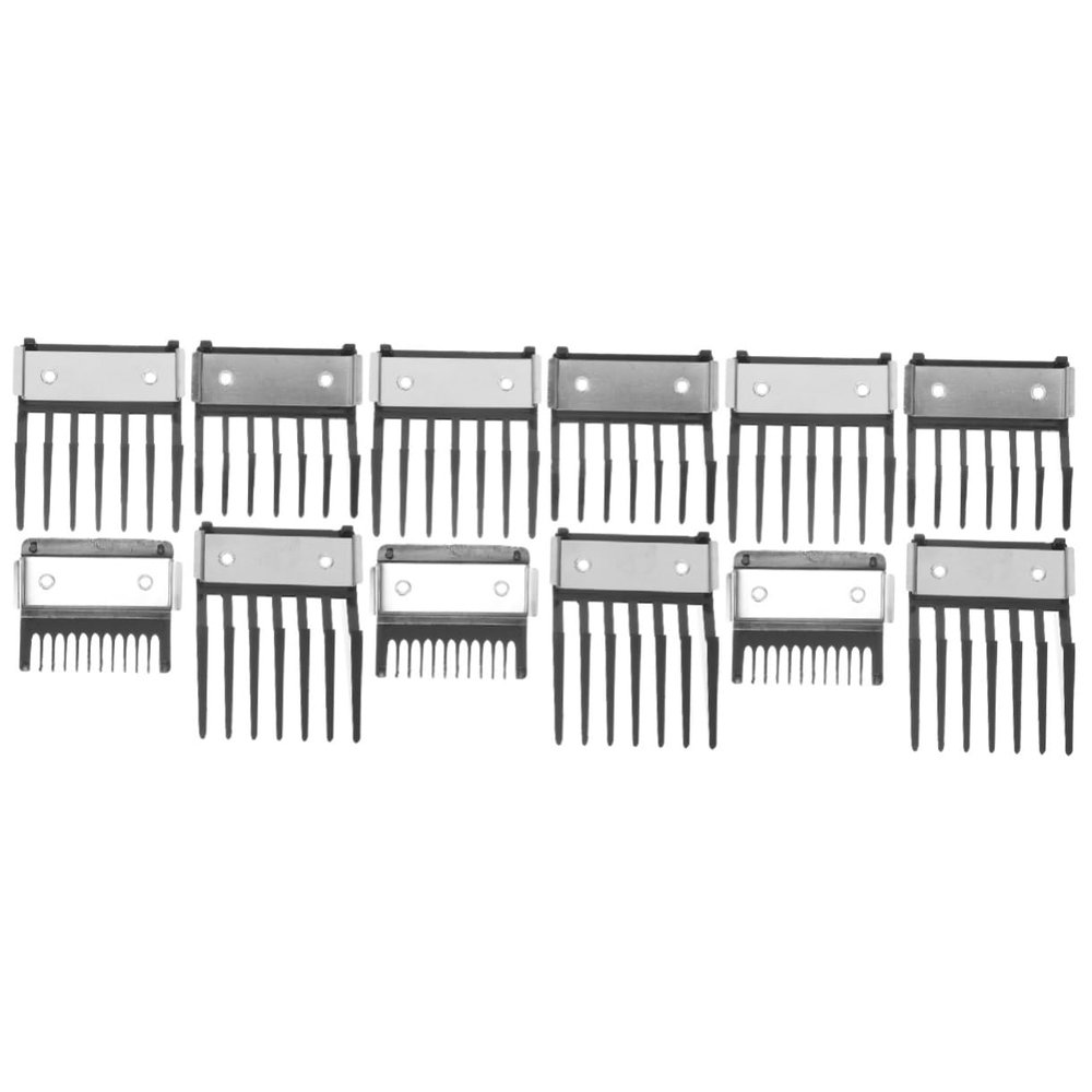 FRCOLOR 12pcs Hair Cutting Clipper Guards Clipper Guards for Professional Use for Hair Cutting Combs and Guides