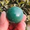 QINGQI Natural Stone Natural crystal ball 7 chakra crystal stone ball amethyst rose quartz(Burgundy) view 1