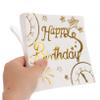 ABOOFAN 20pcs Decorative Tissue Foil Happy Birthday Napkins Elegant Paper Dinner Napkins Birthday Table Decorations for Household Use for Party Occasions view 3