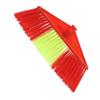 Amosfun Ergonomic Design Plastic Broom Head Multi-purpose Floor Brush Indoor Outdoor Use Pet Hair Sweeper Compact Storage for Home Office view 1