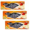 Jacob's Cream Cracker No Added Sugar 200g snack pack | Light Crispy Crackers | High Fibre | Perfect for sharing with friends and family on Christmas & on all occassions. (Pack of 8) view 1