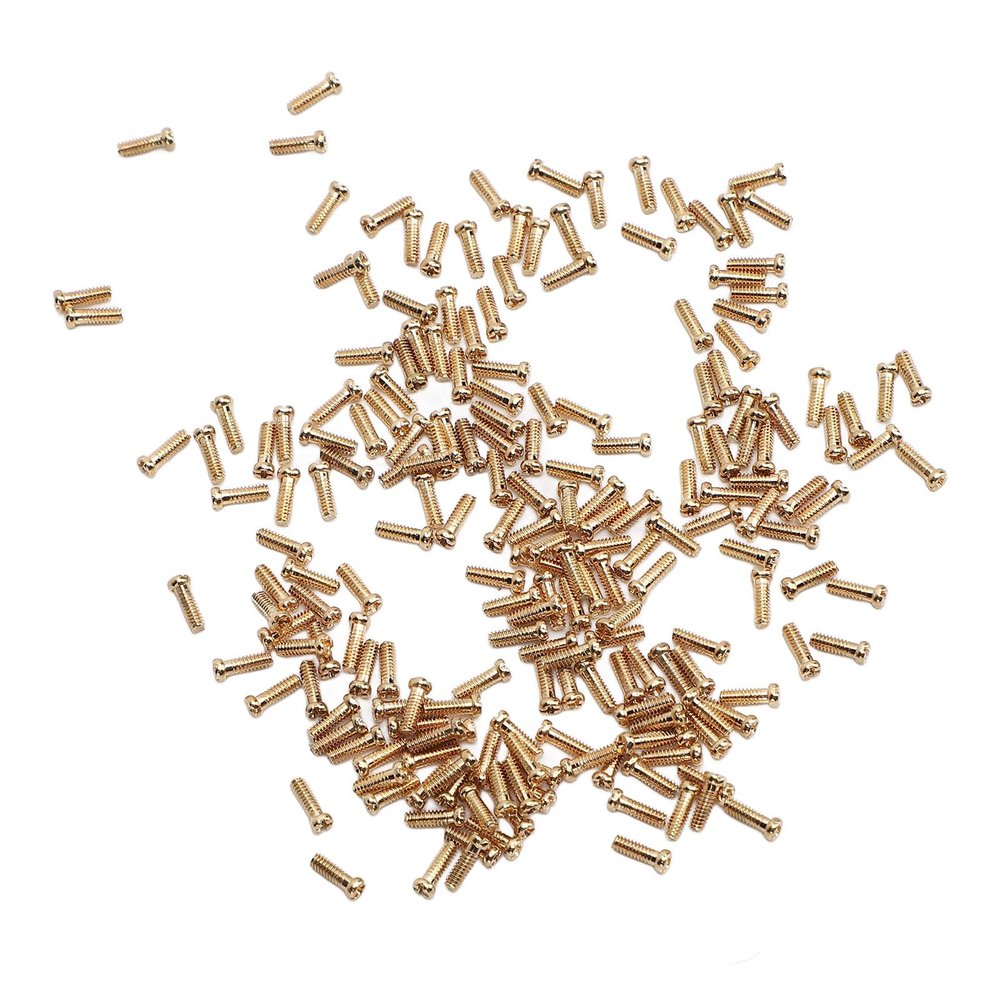 200Pcs 2.0x1.4mm Small Flat Head Glasses Repair Screws, Stainless Steel Eyeglass Screws with Professional Design, Convenient Fit for Quick Assembly and Stability Maintenance
