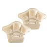 Back of heel protection cushions, heel handles, inner cushion inserts, soft, comfortable heel pads, snug fit - self-adhesive inserts grip tailor-made design for high-heeled shoes view 1