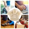 Back of heel protection cushions, heel handles, inner cushion inserts, soft, comfortable heel pads, snug fit - self-adhesive inserts grip tailor-made design for high-heeled shoes view 4