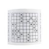 Funny Sudoku Bathroom Tissue,Novelty Bath Tissue Roll Toilet Paper Potty Gag Prank Toilet Paper Classic Puzzle Sudoku Game Paper Roll for Home Cafe Shop Restaurant (As Shown) view 1
